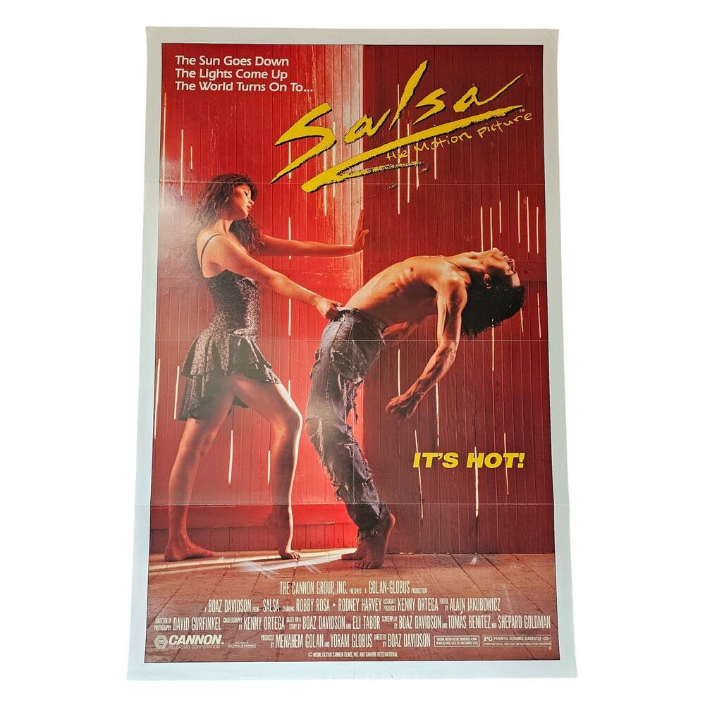 Salsa 1988, Romance/Musical Original One Sheet Movie Poster